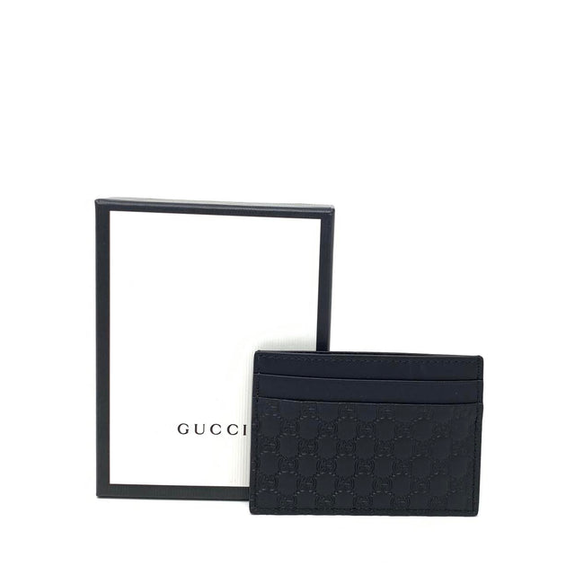 Gucci Brown Guccissima Leather ID Badge Holder