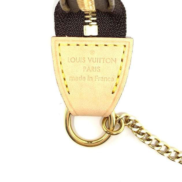 Louis Vuitton Pochette made in France  Louis vuitton pochette, Vuitton, Lv  pochette