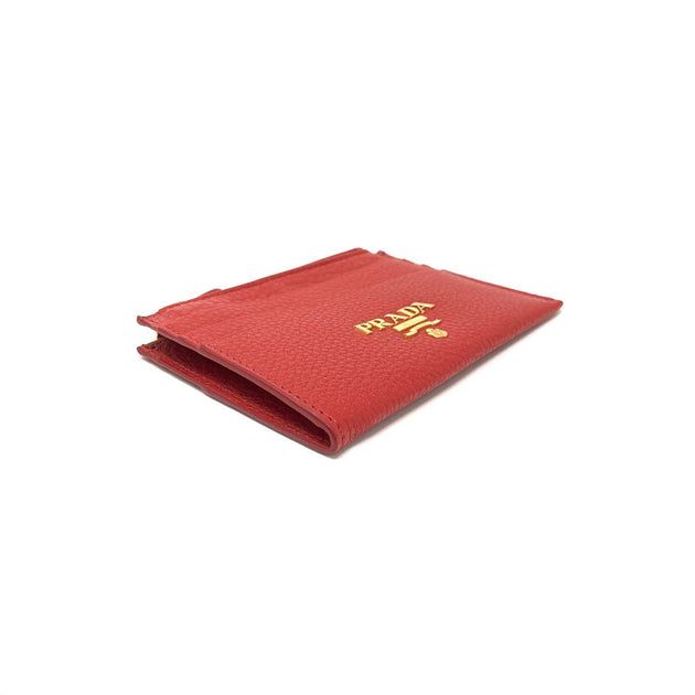 Prada Women's Red Wallets & Card Holders