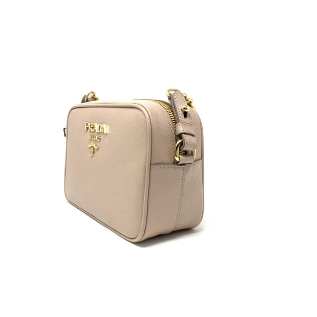 Prada camera bag online beige