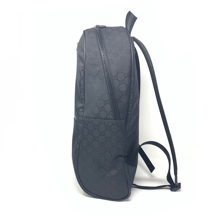 Gucci GG Nylon Double Pocket Nylon Backpack