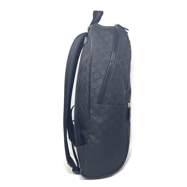Gucci Monogram Gg Nylon Backpack in Black for Men