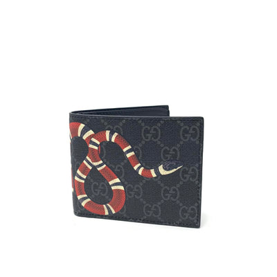 Gucci Kingsnake Supreme Wallet Consignment Shop From Runway With Love