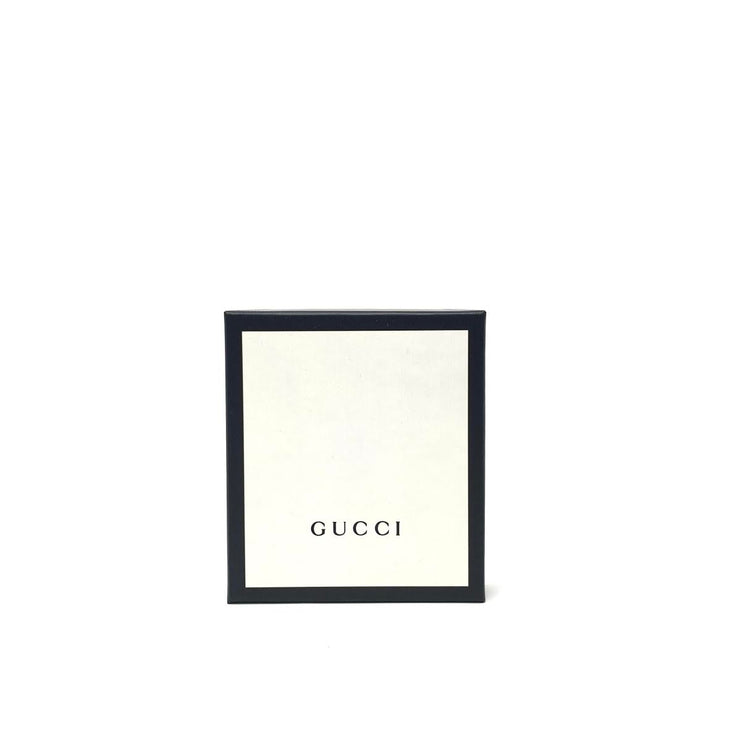 Gucci Black Men's Gg Wallet With Tiger Print