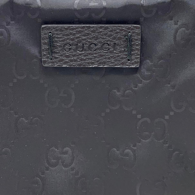 GUCCI Travel Bag for Men by GUCCI PARFUMS (BLACK) Toiletry Zipper Bag (K41)