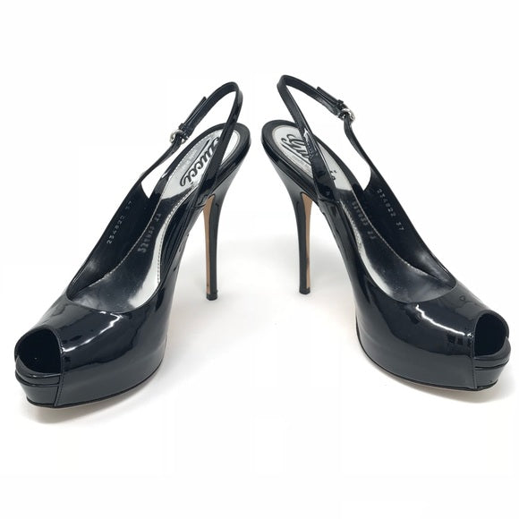 Gucci Patent Slingbacks Heels - Size 37