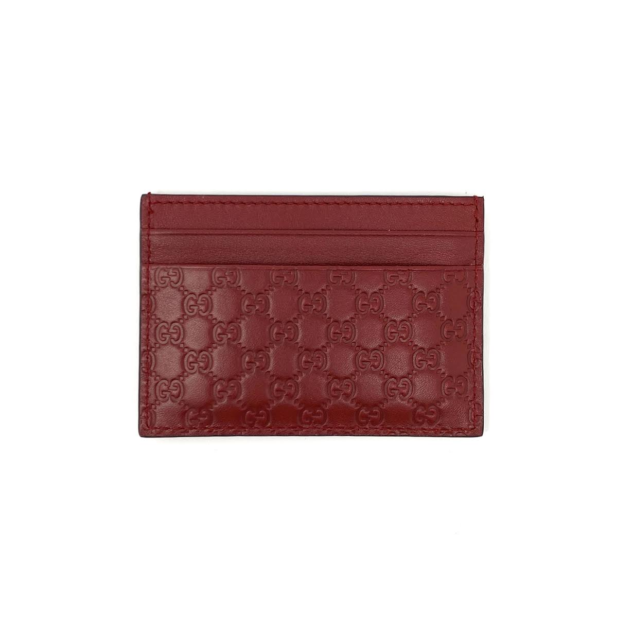 Buy Pre-owned & Brand new Luxury Gucci Red Card Holder Online