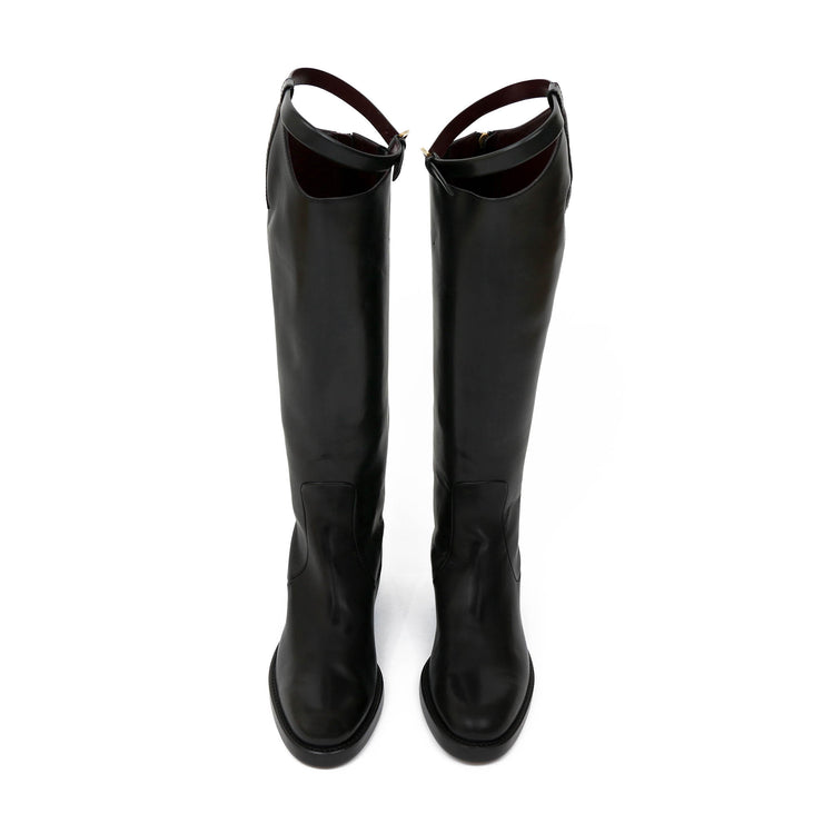 Gucci Riding Boots in Black - Size 39.5