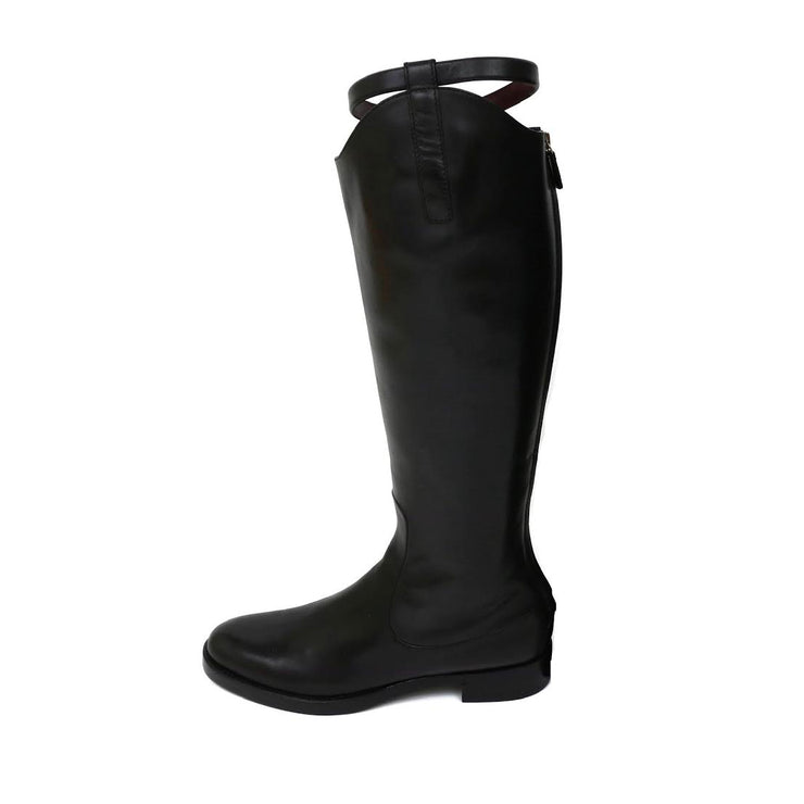 Gucci Riding Boots in Black - Size 39.5