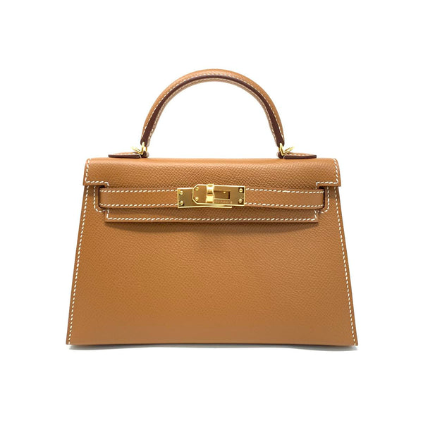 Hermès Mini Kelly Sellier II 20 in Gold w/ Tags