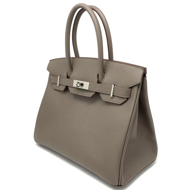 Hermès Birkin Etain Epsom Handbag
