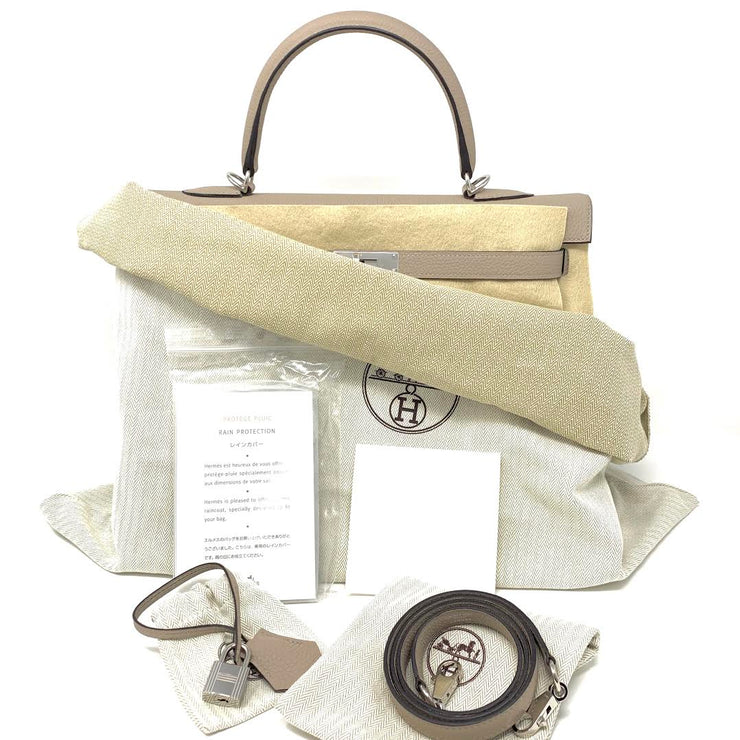 Hermes Gris Tourterelle Birkin 35 Bag – The Closet