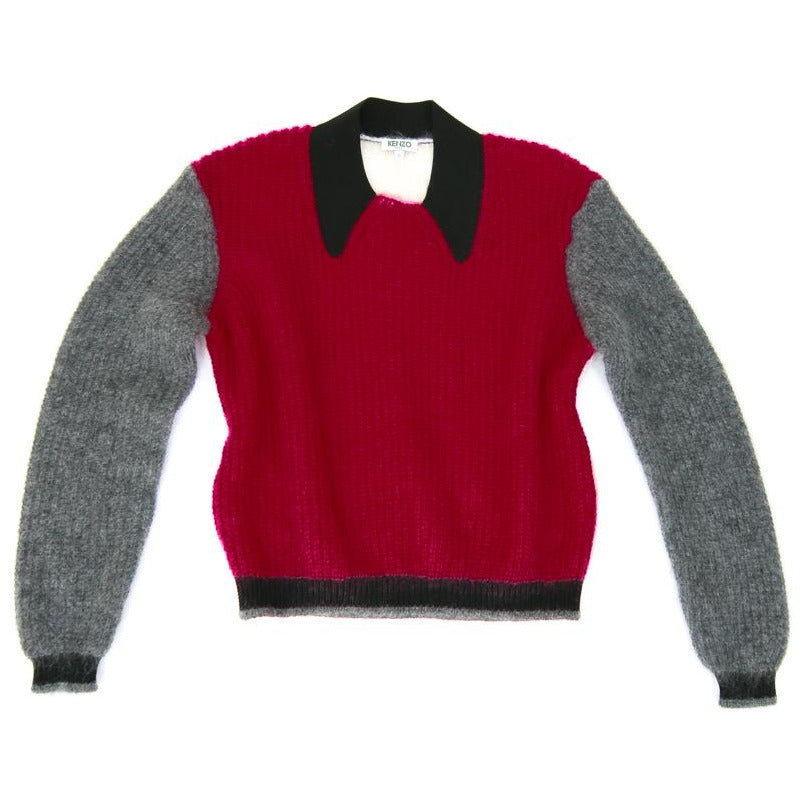 Kenzo on sale colorblock sweater