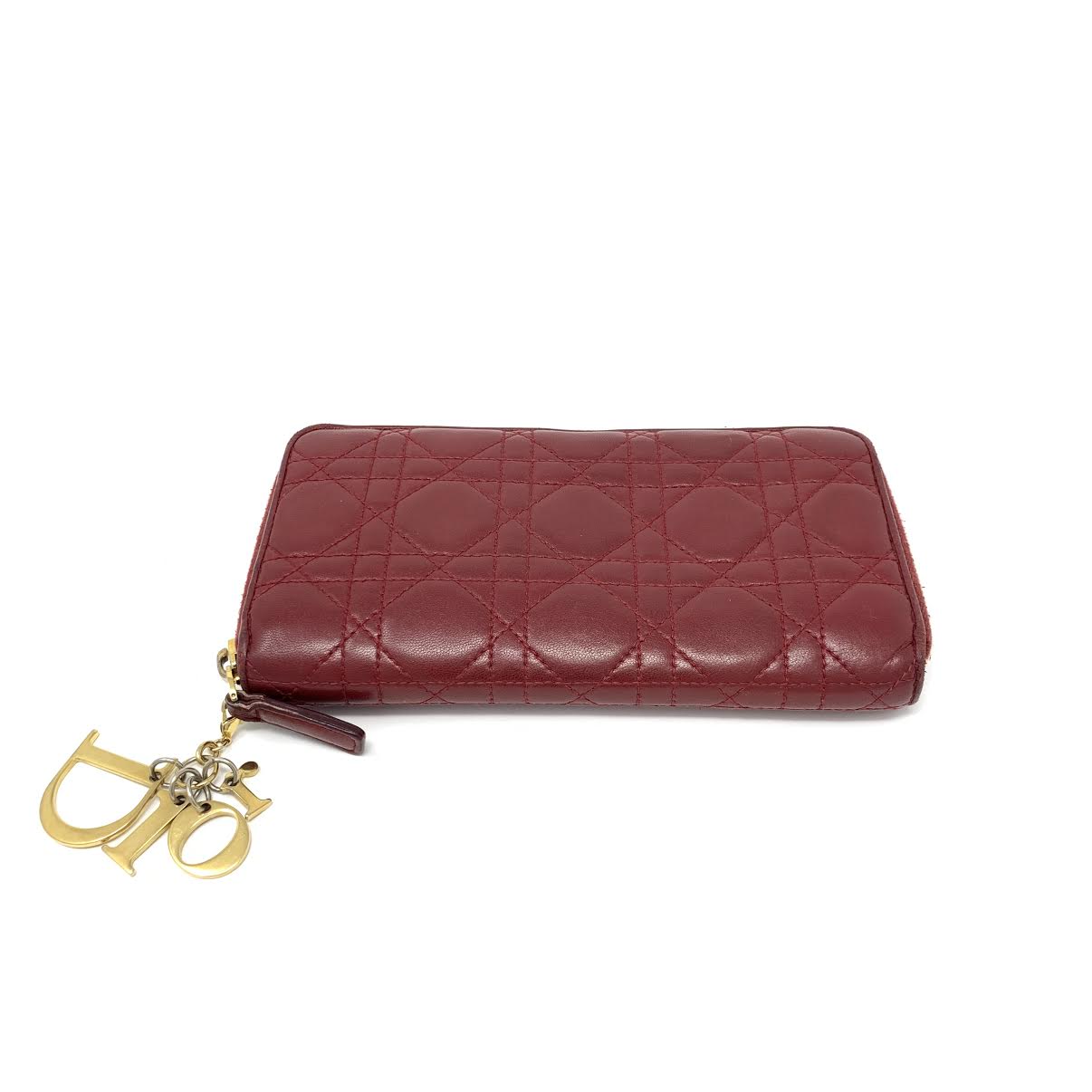 Dior Lady Dior Leather Wallet