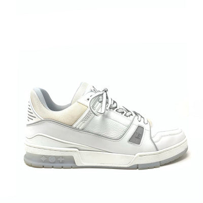 Louis Vuitton LV Trainer Sneaker White Mens Virgil Abloh Consignment Shop