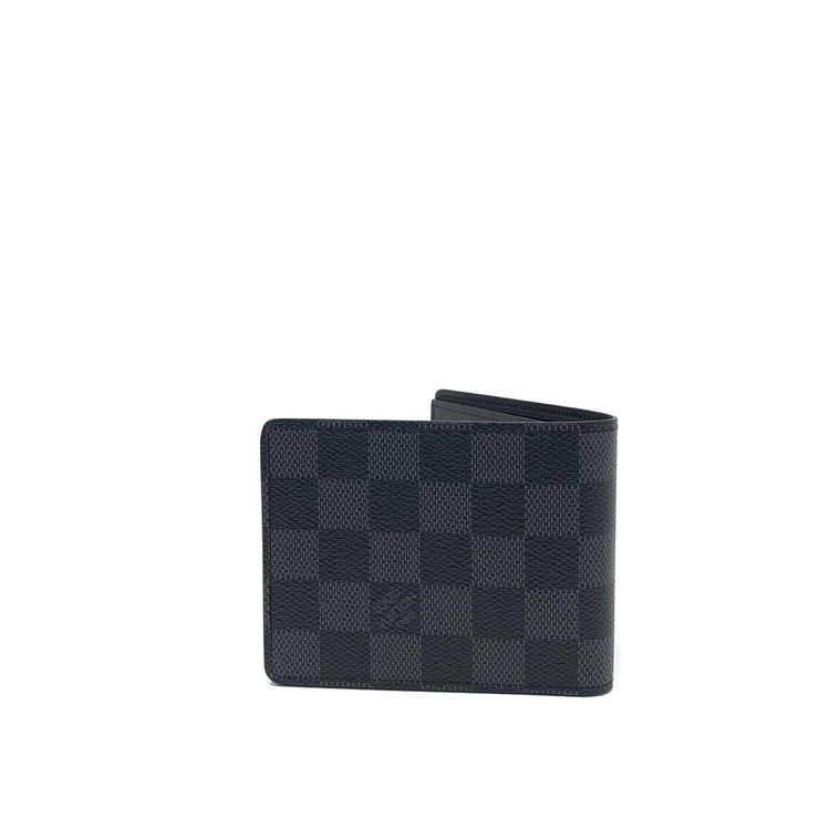 Louis Vuitton Men's Slender Wallet Damier Graphite Canvas for Sale