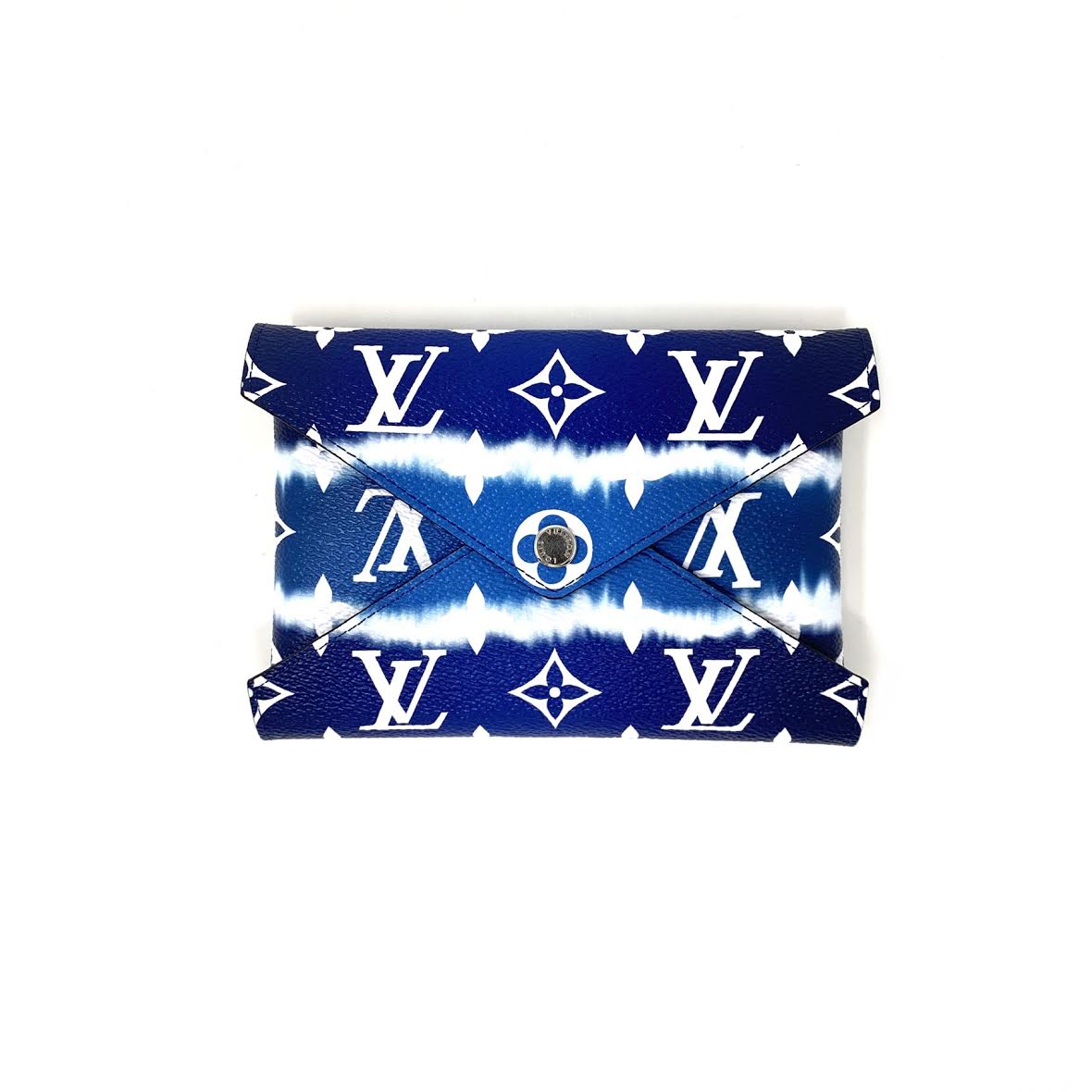 Louis Vuitton Limited Edition By The Pool Kirigami Single Medium Envelope  Pouch in Blue - SOLD