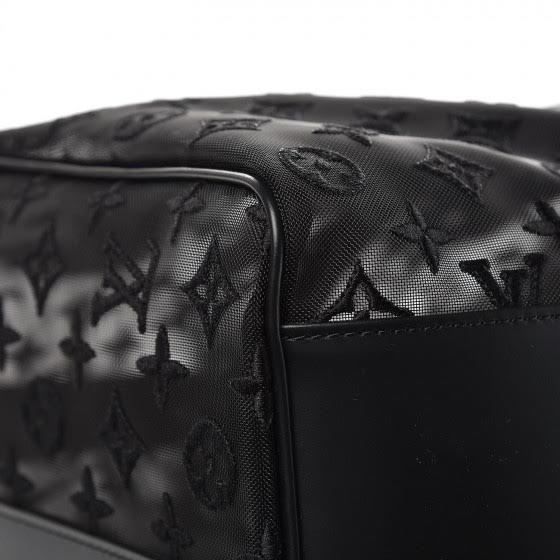 Louis Vuitton Virgil Abloh Black Monogram Mesh Keepall 50 Bandoulière Black  Hardware, 2019 Available For Immediate Sale At Sotheby's