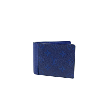 Louis Vuitton Multiple Taigarama Wallet Blue Consignment Shop From Runway With Love