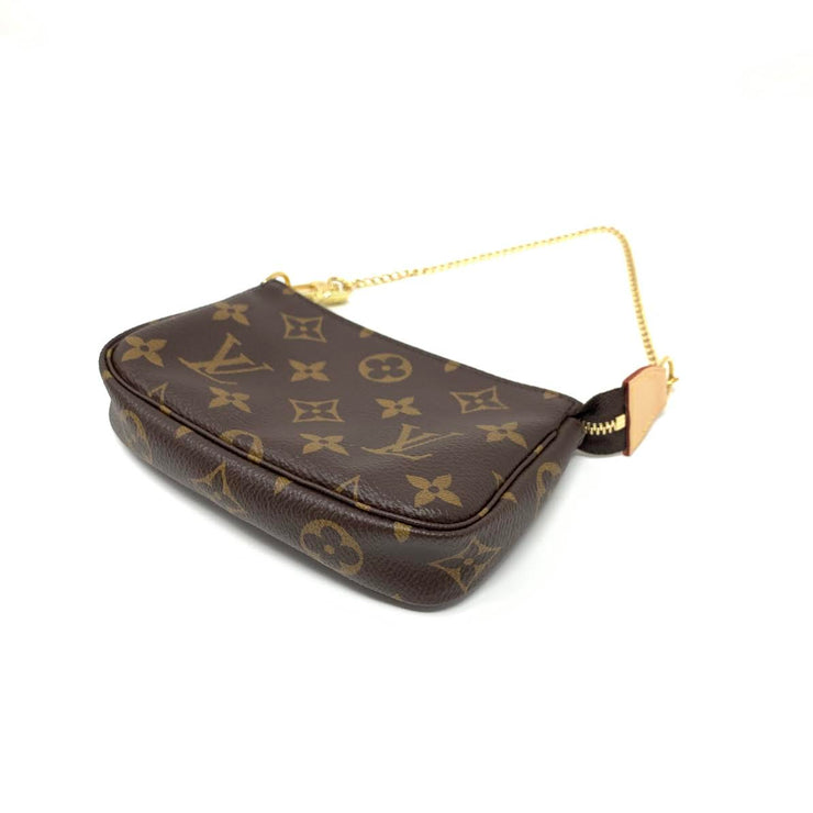 Louis Vuitton, Bags, Preloved Louis Vuitton Monogram Mini Pochette  Accessoires