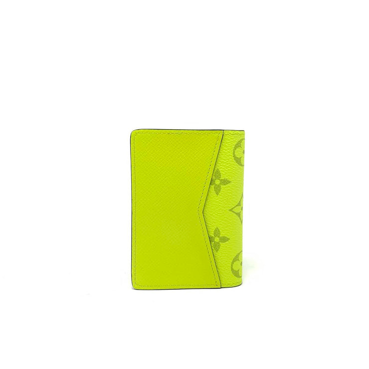 Louis Vuitton Pocket Organizer Neon Yellow