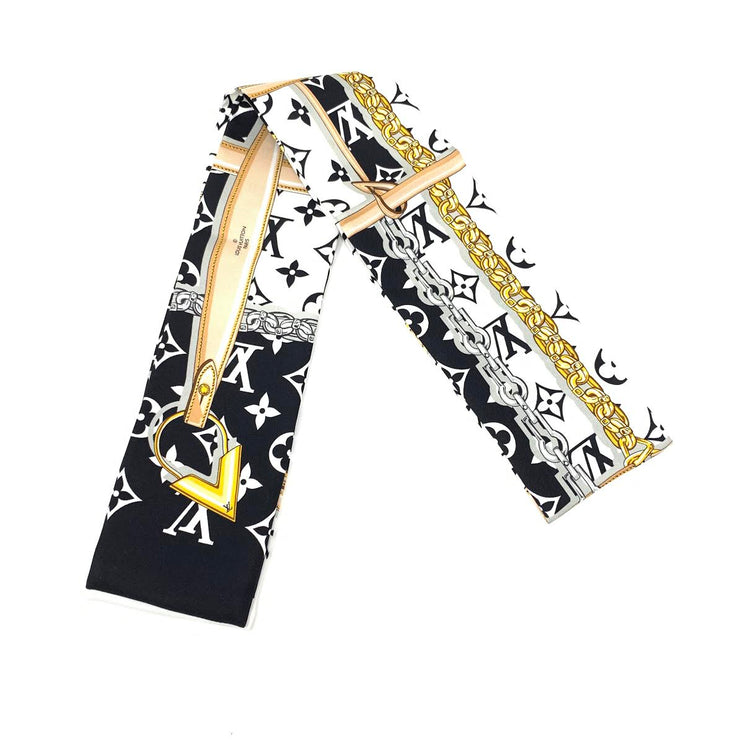 Louis Vuitton Silk Monogram Confidential Bandeau