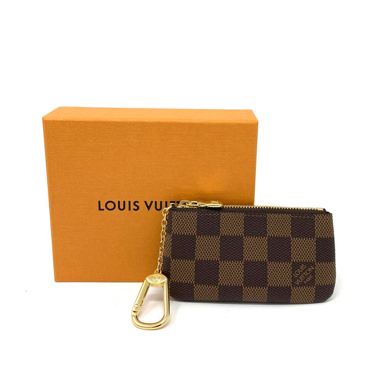 Louis Vuitton, Bags, Louis Vuitton Key Pouch Damier Ebene Unisex