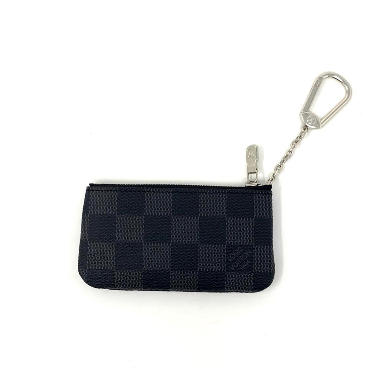 Louis Vuitton Black Damier Graphite Coated Canvas Zip Around Wallet