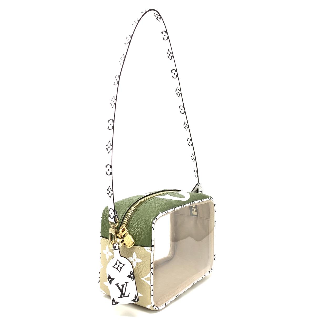 Louis Vuitton Tote Bag Green 5264
