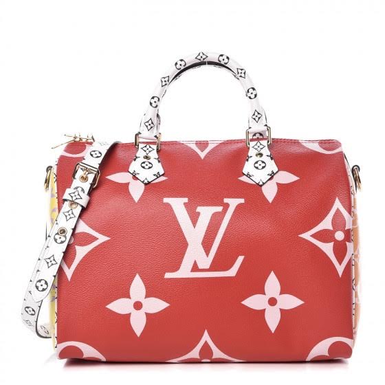 Louis Vuitton, Pre-Loved Limited Edition Pink Monogram V Speedy 30