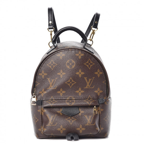 Palm Spring Backpack Mini, Used & Preloved Louis Vuitton Backpack, LXR  USA, Brown