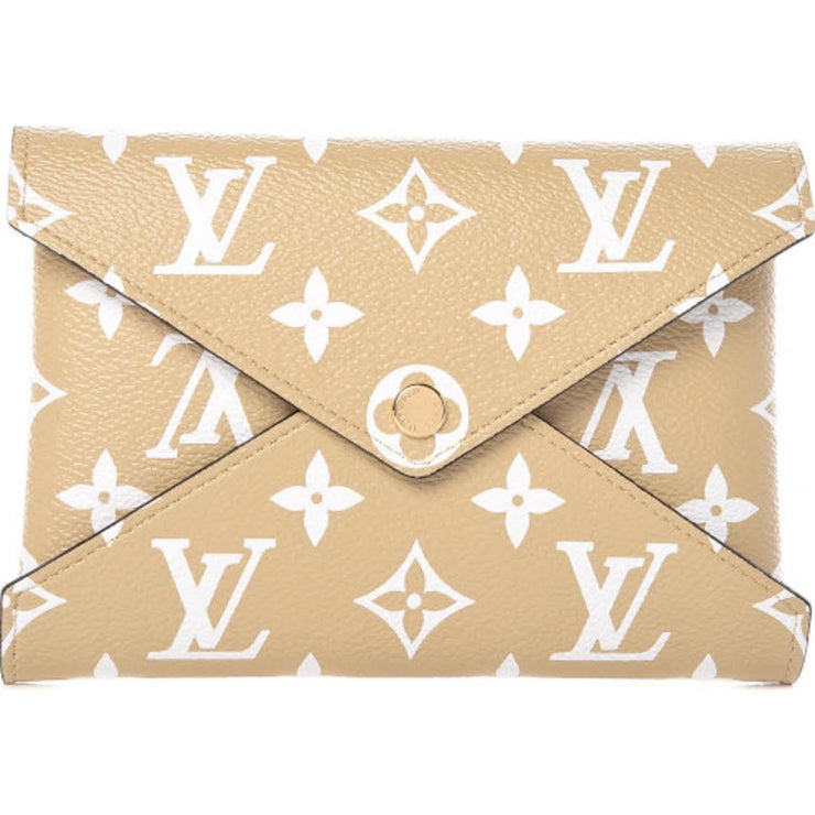 Louis Vuitton Kirigami Pochette Giant Logo Monogram 3 Piece Pouch Clutch Bag