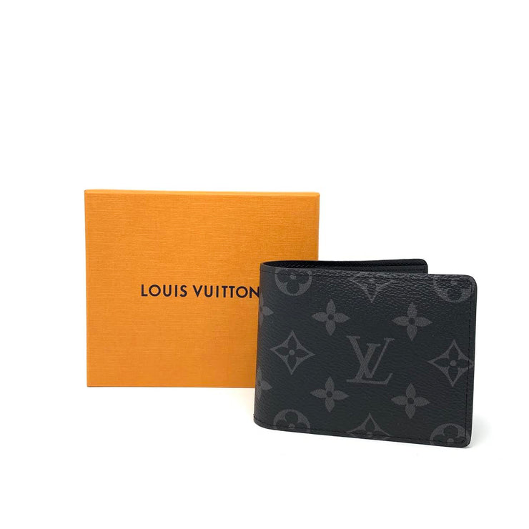 Louis Vuitton Monogram Slender Wallet, Black