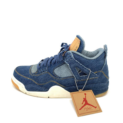 Jordan 4 Retro Levi's NRG 'Denim' Sneakers Consignment Shop From Runway With Love