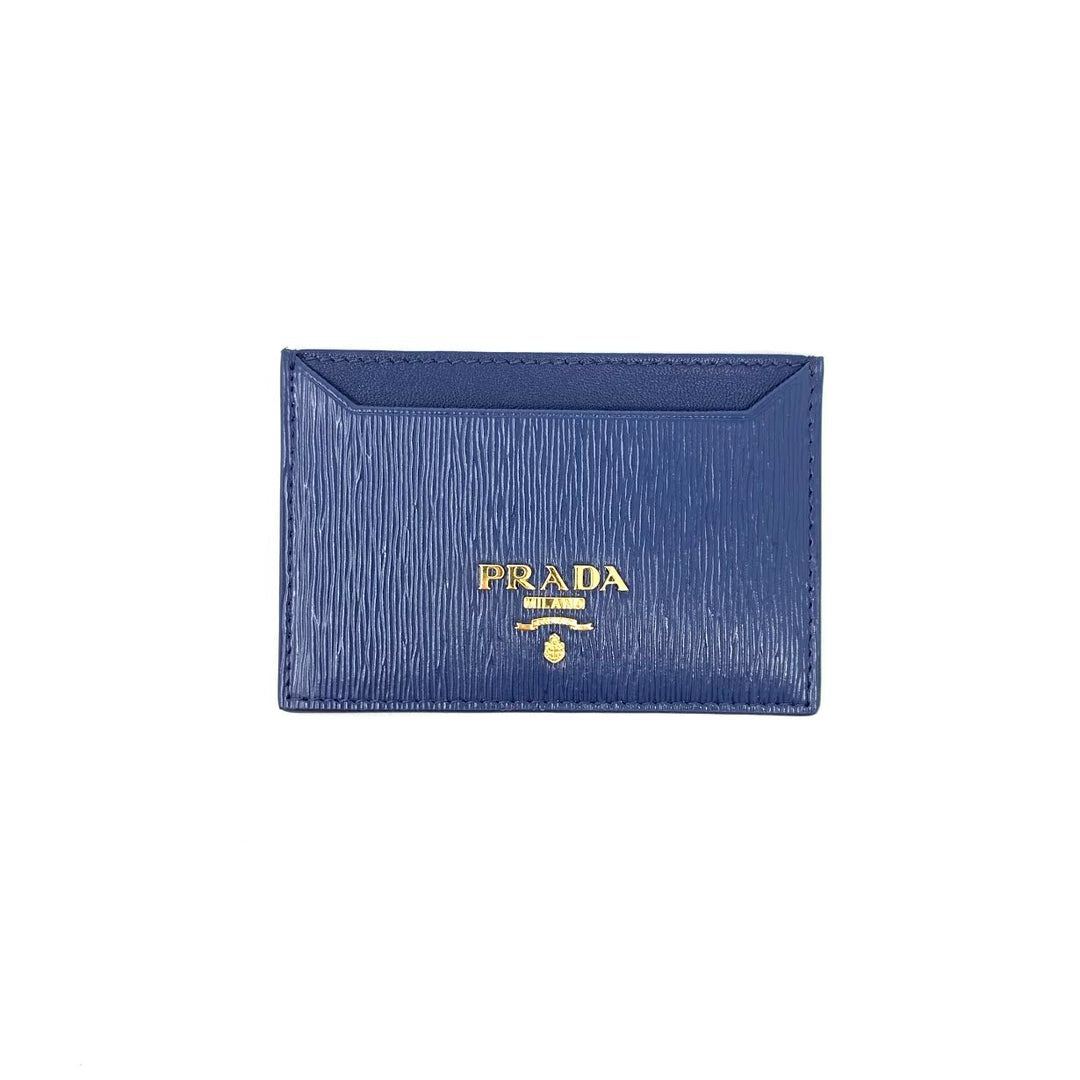 Prada Vitello Move Card Holder w Tags